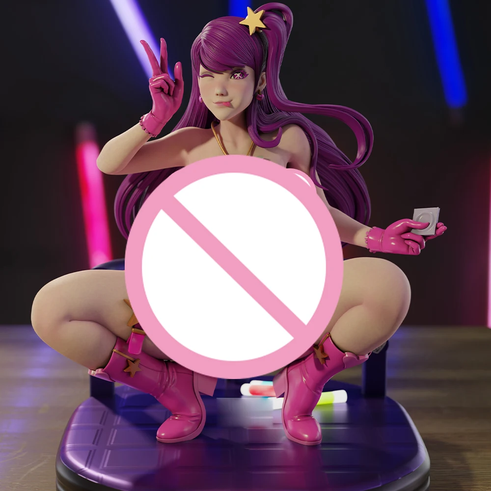 

1/24 3d Printing Model Kit Sexy Idol Oshi no ko Girl Anime Figure Model Kit DIY Miniature Reduction Statue Unpainted Toys