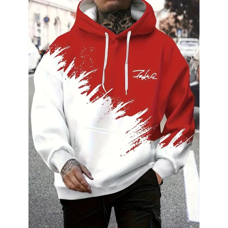 هوديي رجالي كاجوال وعصري وجيب الكنغر كاجوال بأكمام طويلة للاستخدام الخارجي #5