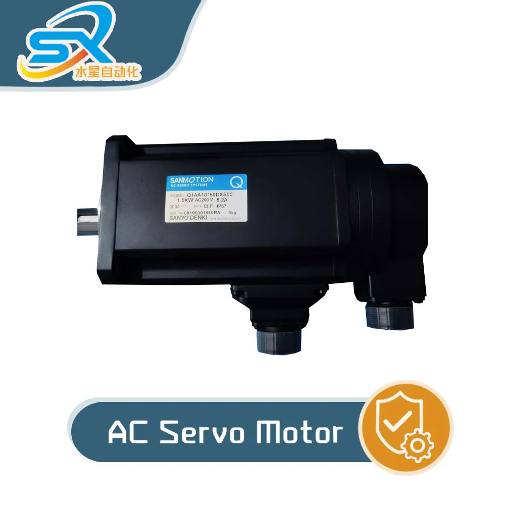 

100% Genuine AC Servo Motor Q1AA10150DXS00 1.5kw Running in good condtion provide photos and videos prior to shipment Inquiry