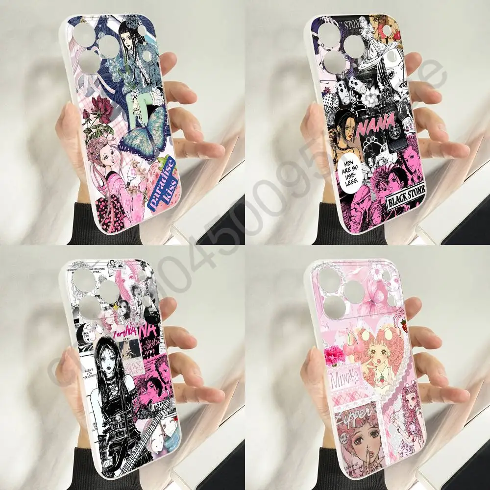 

P-Paradise Kiss N-Nana Osaki Phone Case For iPhone 11,16,15,14,13,17,12,Plus,E,Air,Mini,Pro,Max Magnetic Magsafe Soft Cover