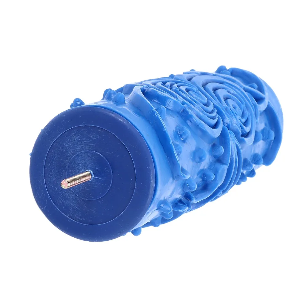 

Валик для покраски с резиновым узором, мягкий, многоразовый, декоративный, легко моющийся, для тиснения, для DIY проектов