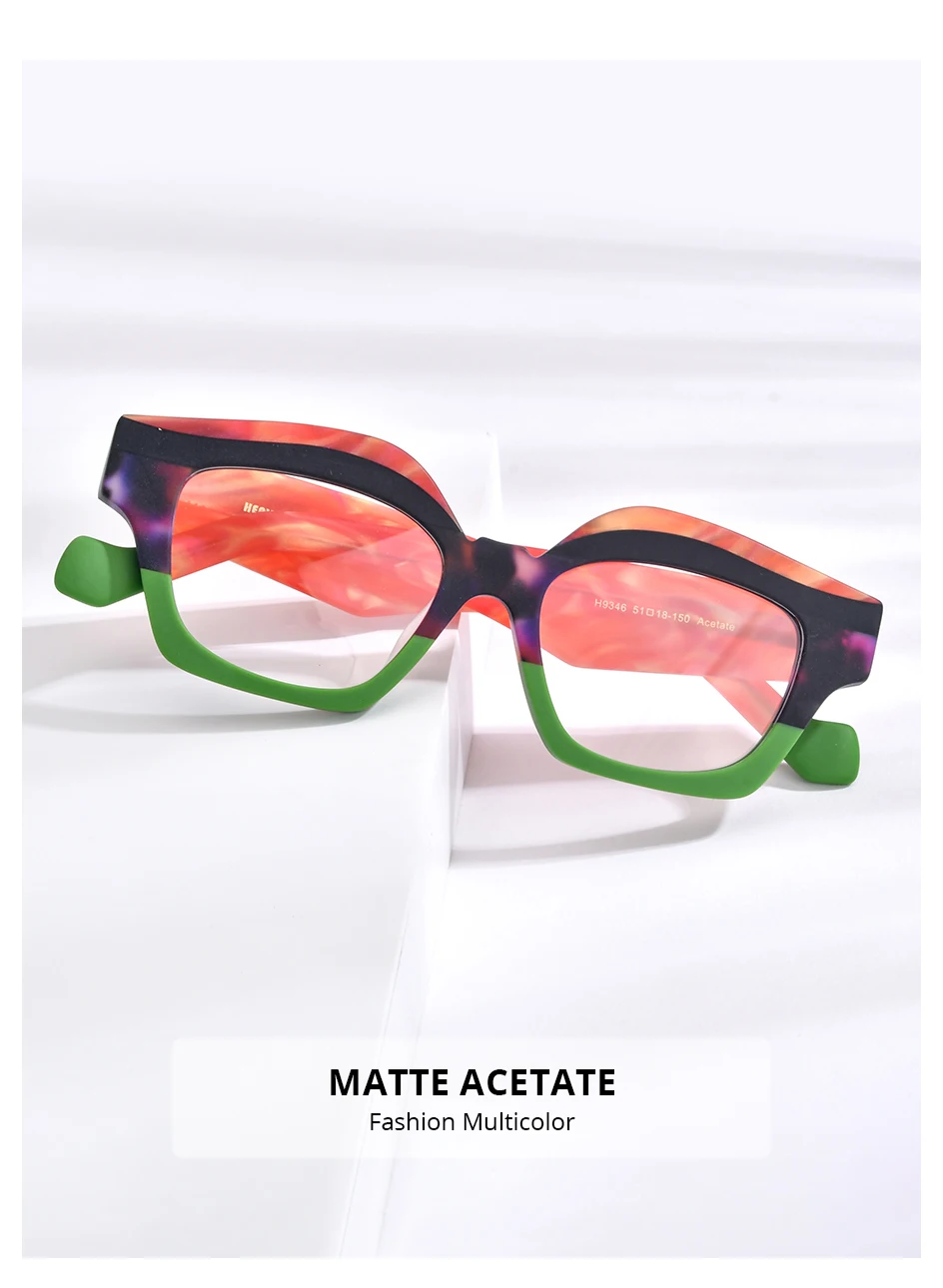 HEPIDEM Acetat Brille Männer Marke Designer Oversize Große Größe Brillen Rahmen Japanische Handgemachte Brille Männer Dicke Brillen 9374 – Detail 14