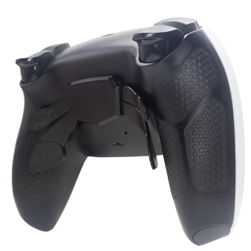 B04C-For PS5 BDM-050 Replacement Plastic Back Cover With 4 Picks- Modified Shell Skin-Like Split Design For Enhanced Aesthetic