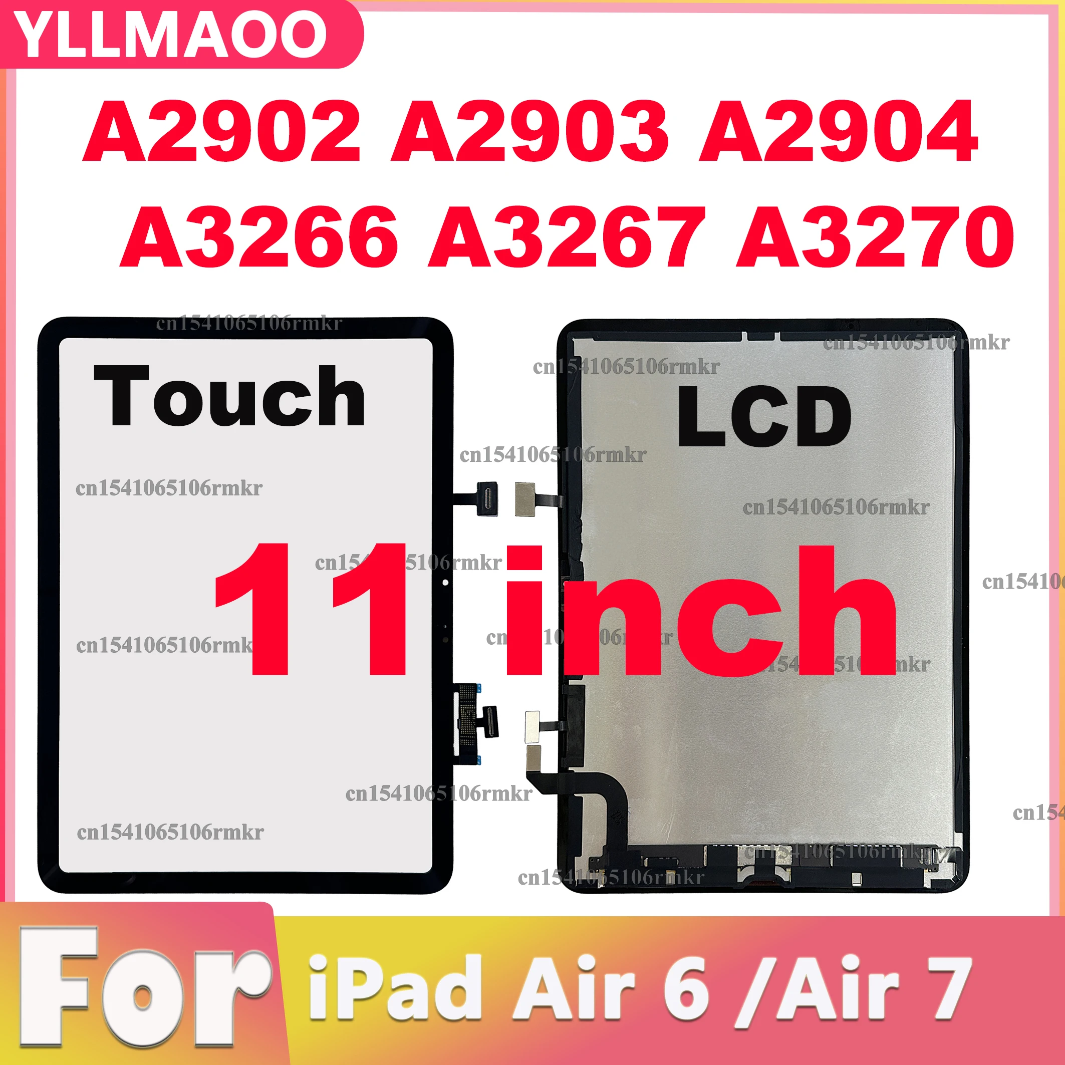 Touch Or LCD For Ipad AIR 6 A2902 A2903 A2904 Touch Screen Display