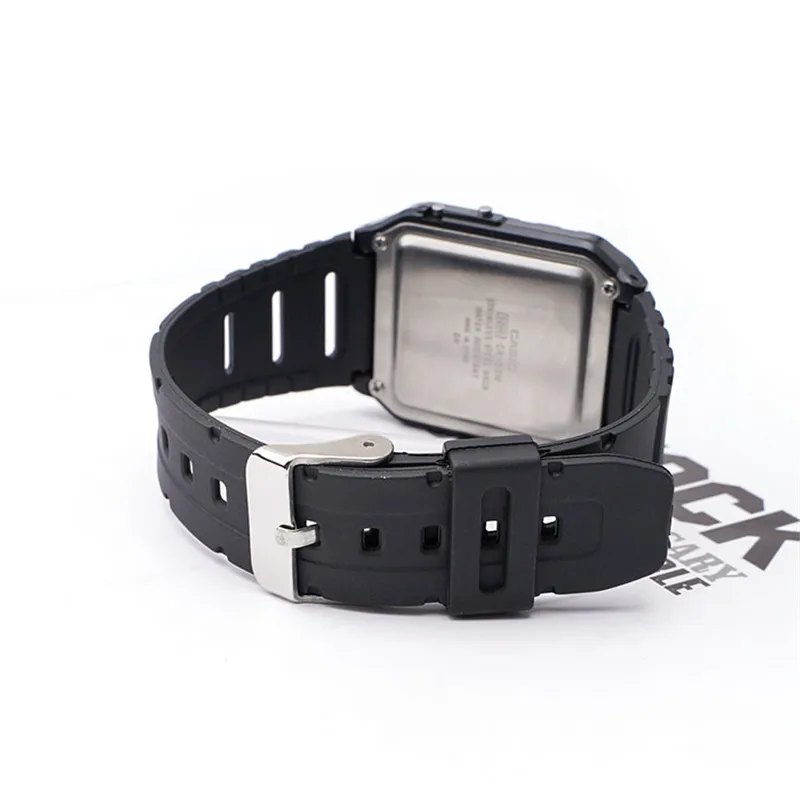 حزام مطاطي لـ G Shock CA-53W حزام الساعات CA-61W/ FT-100W/ W-520U/ W-720G F108W/F91/F94/F84/F105/AE1200 استبدال الفرقة