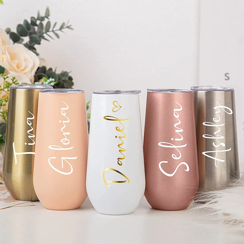 Coffee Equipment With Name - Vaso de Agua de 6oz con