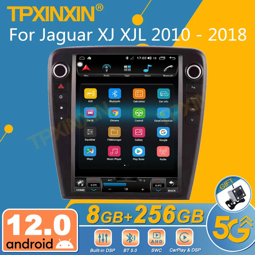 

Android 12 For Jaguar XJ XJL 2010 - 2018 Android Car Radio 2 Din Autoradio Stereo Receiver GPS Navigator Multimedia Player Unit