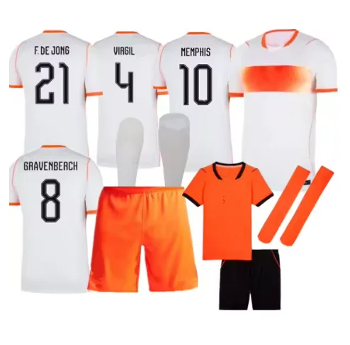 OK Hot-selling Home Away Nieuw 2026 Nederland thuisshirt kinderen 26 27 Holland oranje shirt Custom Painting