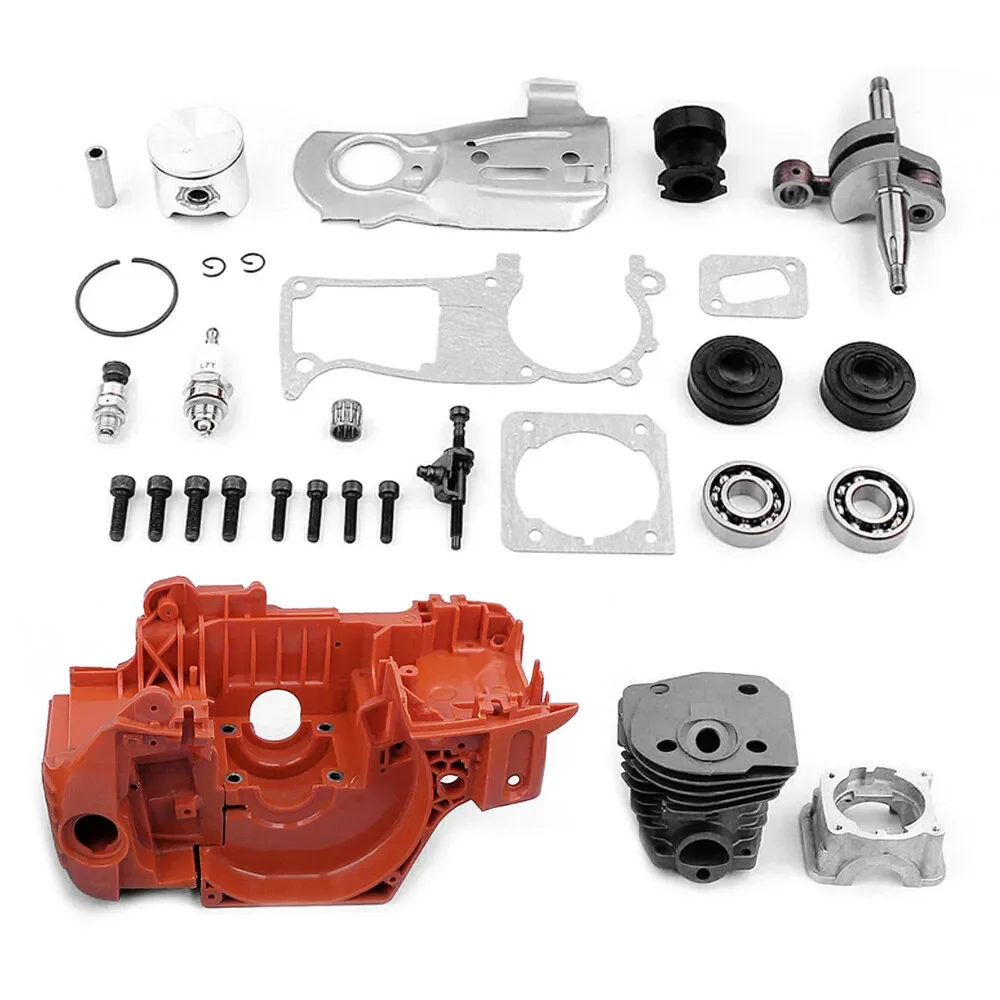 جديد Husqvarna 340 345 350 بالمنشار 44 مللي متر مكبس اسطوانة علبة المرافق طقم المحرك