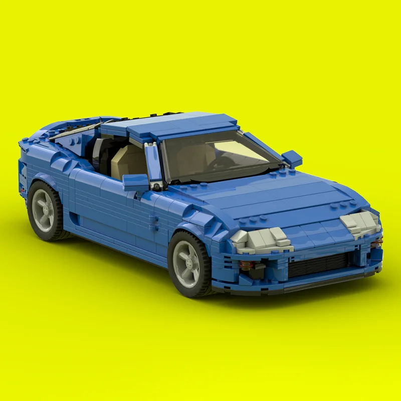 Moc قوالب بناء وحدات MK4 1993 بطل سرعة السيارات نموذج التكنولوجيا وحدات سوبر كتل السيارات عيد الميلاد مجموعة لتقوم بها بنفسك لعبة الهدايا #4