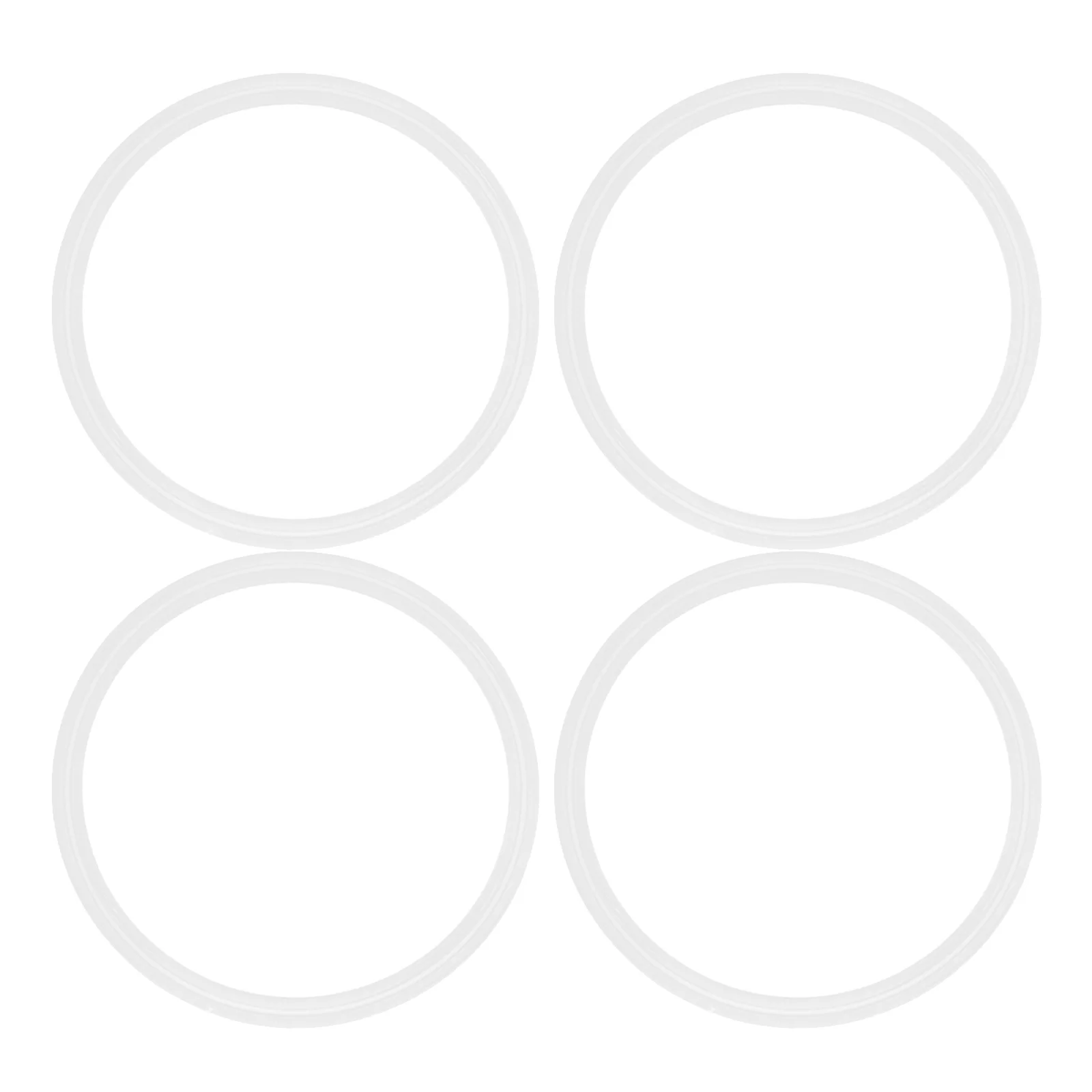 

4Pcs Leakproof Silicone Thermal Bottle Sealing Rings Durable Flexible Replacement Lid Seal Rings Insulated Cup Supplies