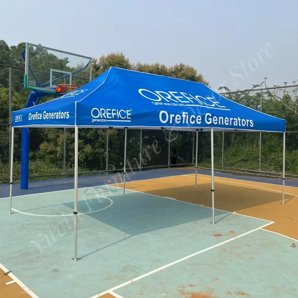 Outdoor Event Aluminum Tent Logo Trade Show Promotion 3x3 Marquee Vendor Pop Advertising Custom Print 10x10 Canopy Tent