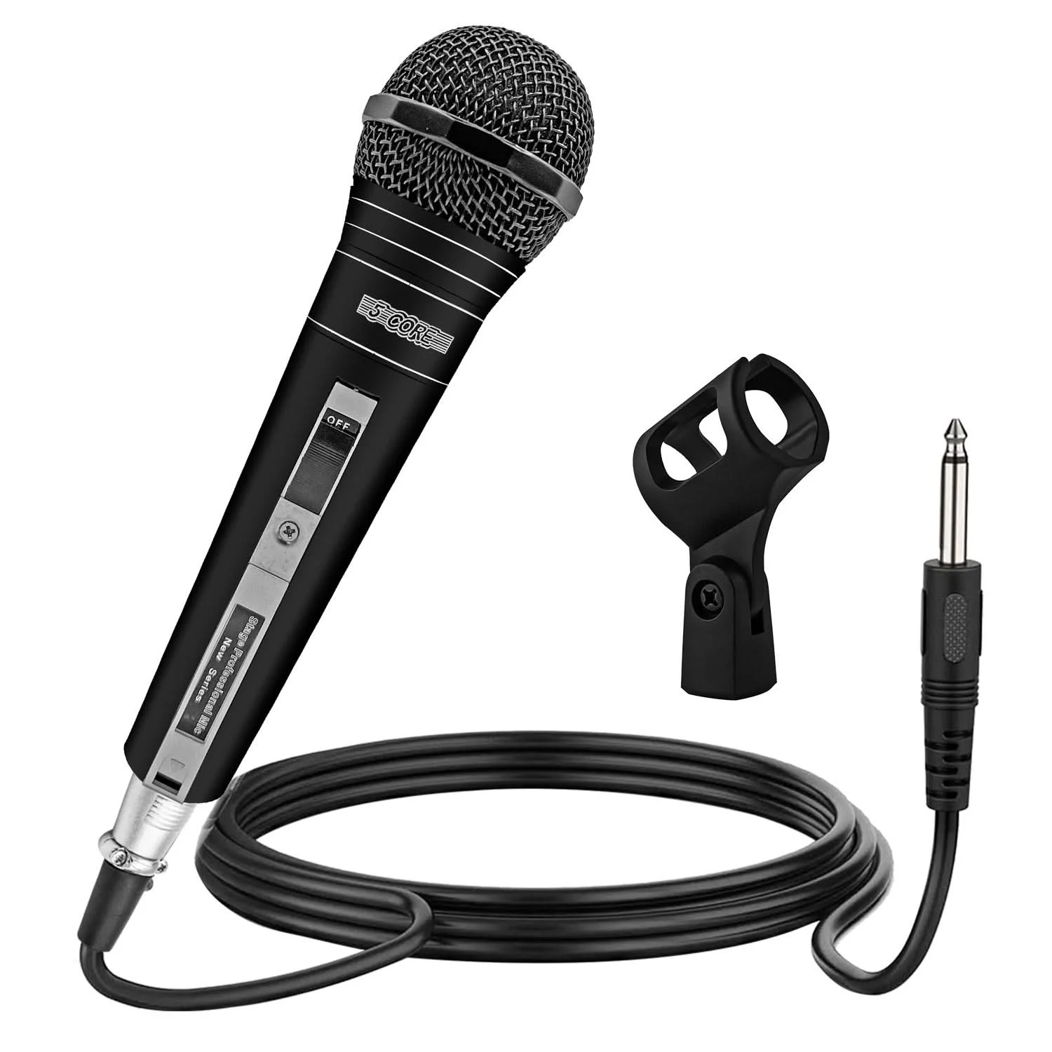 

5 Core XLR Microphone Dynamic Mic Karaoke Singing Studio Mics Handheld Microfono PM 757