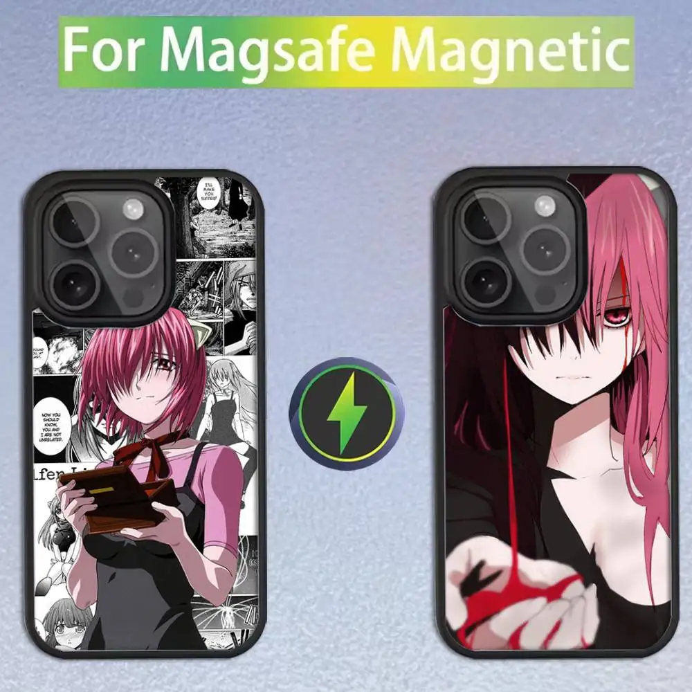 

COOL ANIME Elfen Lied Phone Case For iPhone 17,16,15,14,13,12,11,Pro,Max,Plus,Mini,SE Magsafe Magnetic Wireless Charging