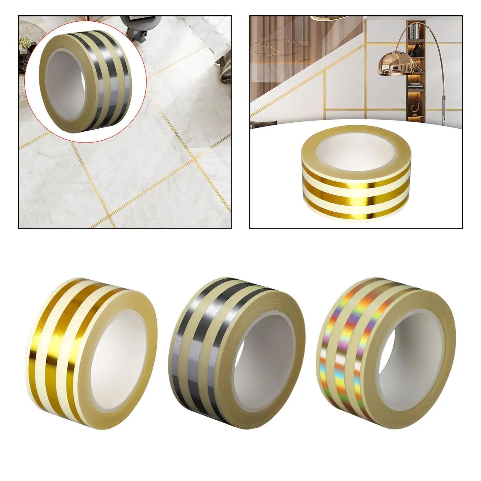 Gap Sealing Tape Gap Cover Home Dustproof Self Adhesive Tile