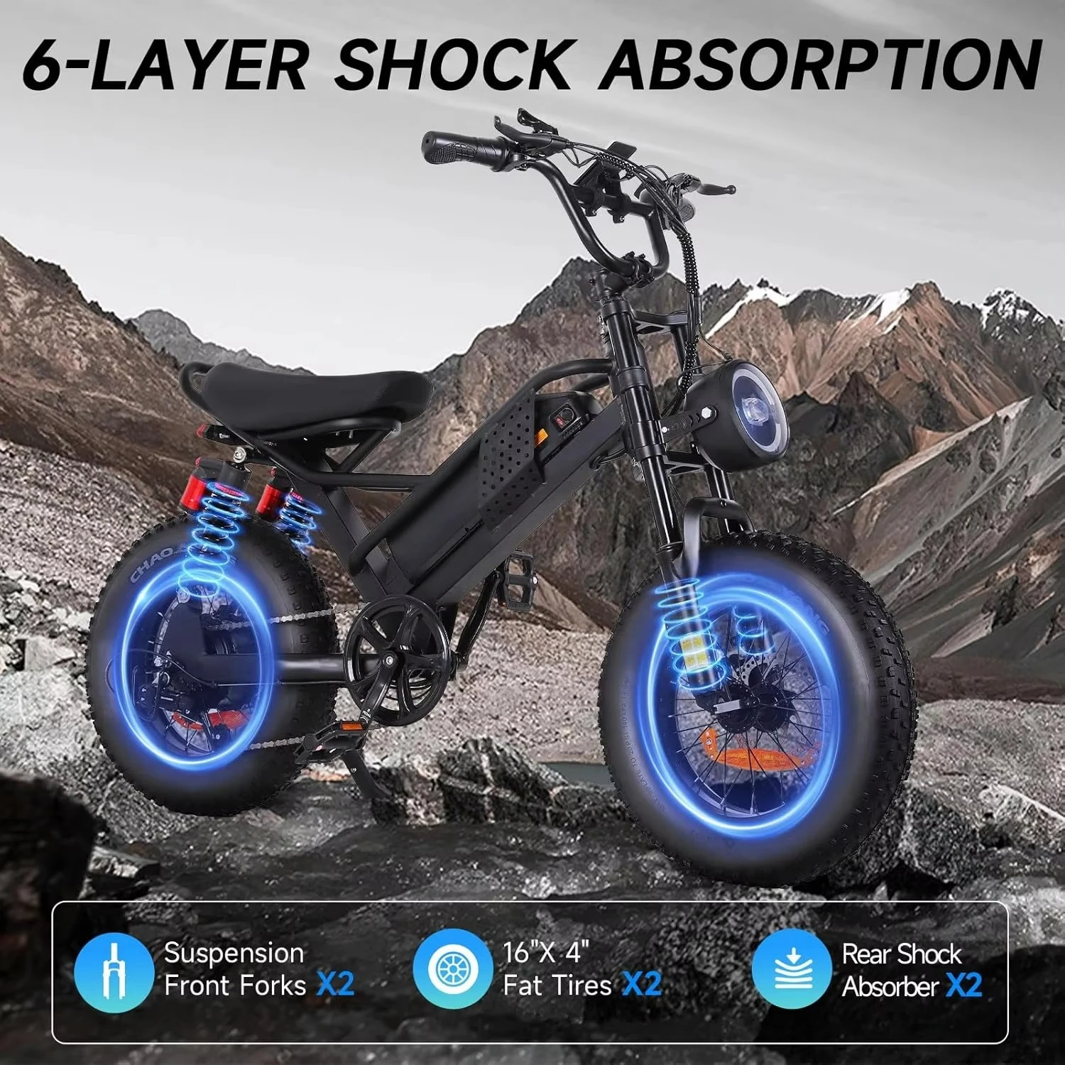 EER 250W 750W electric mountai - Mountain Biking Uk recension och pris
