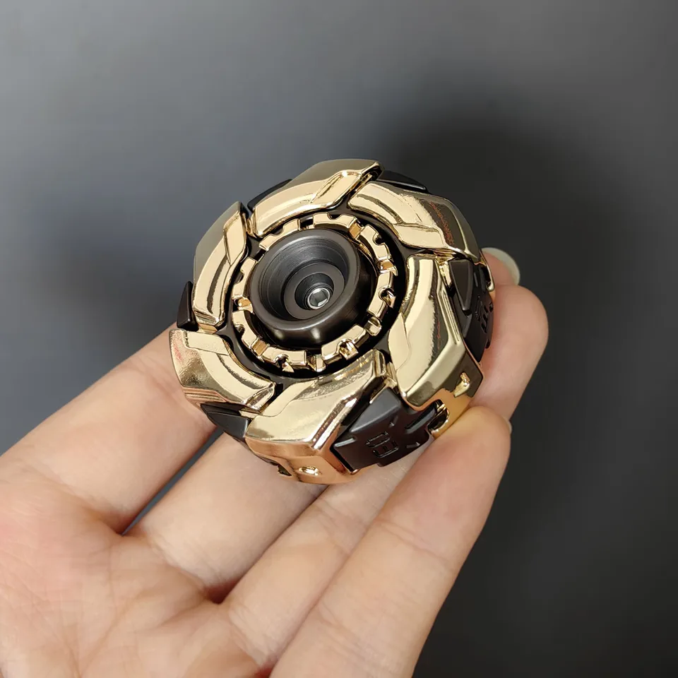 EDC フィジェット スライダー オープン アーマー スピニング トップ