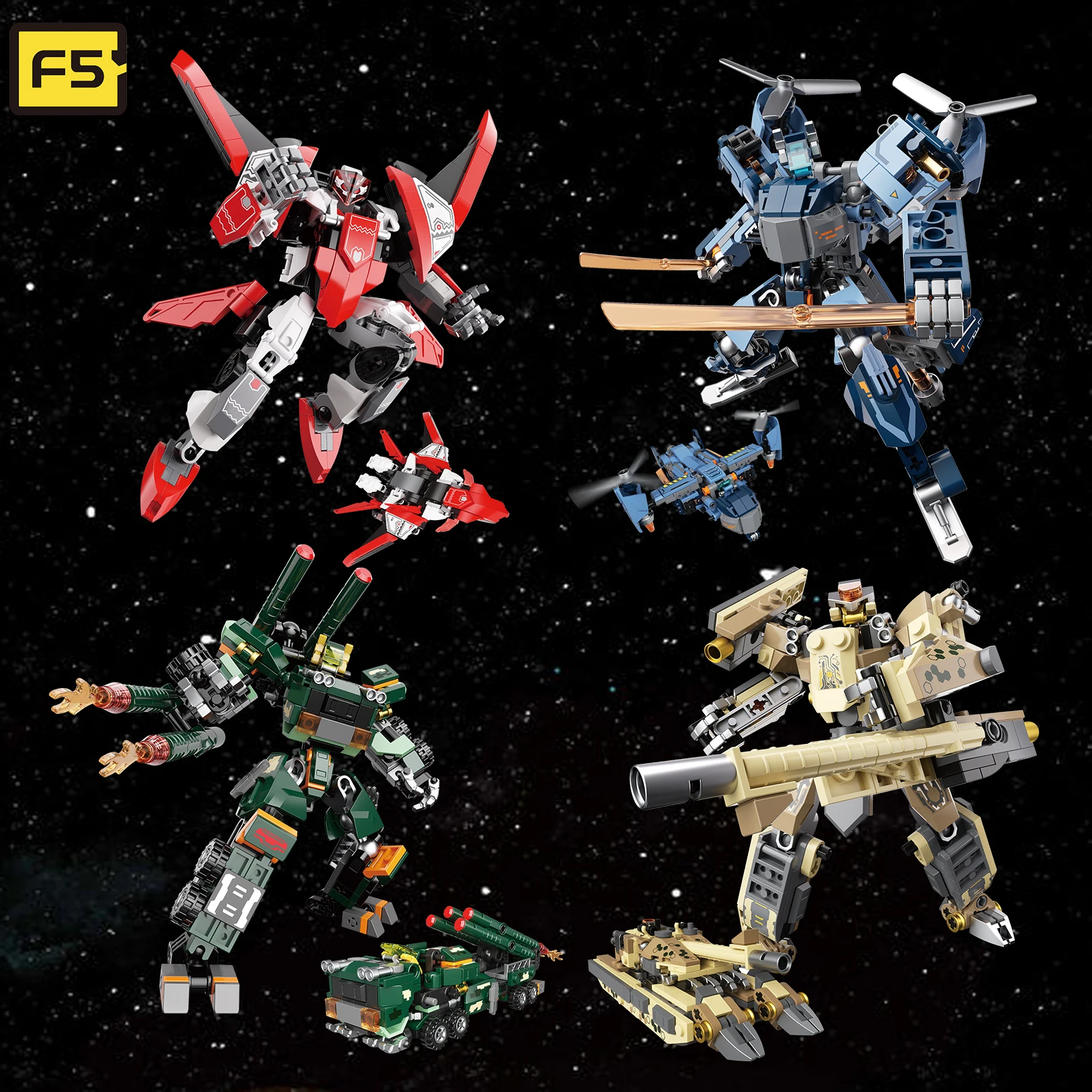 

Space Series Building Blocks Superheroes Mecha Building Blocks Model Armor Iron Robot MOC Bricks Toys For Boy Kid Christmas Gift