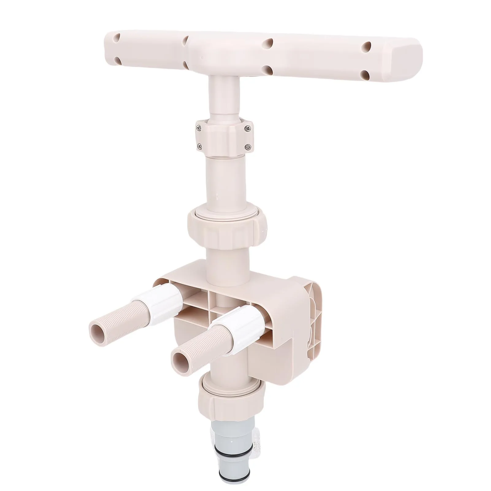 Pool Waterfall Fountain Adjustable  Ground Pool Fountain Water Efficient Easy Installation PVC 360 Degree for Relaxation