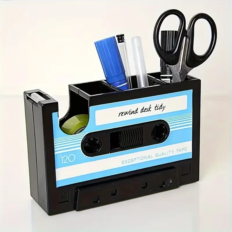 A Tape Cutter with A Pen Holder, Vintage Tape Cutter (excluding Accessories)
