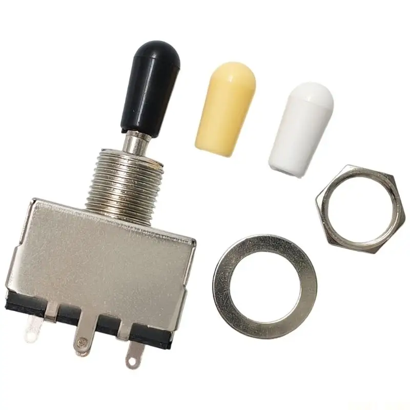 U2JB Durability 3 Way Sealed Switches for Electric Guitar Zincs Alloy Material Dustproof for Long Term Reliability