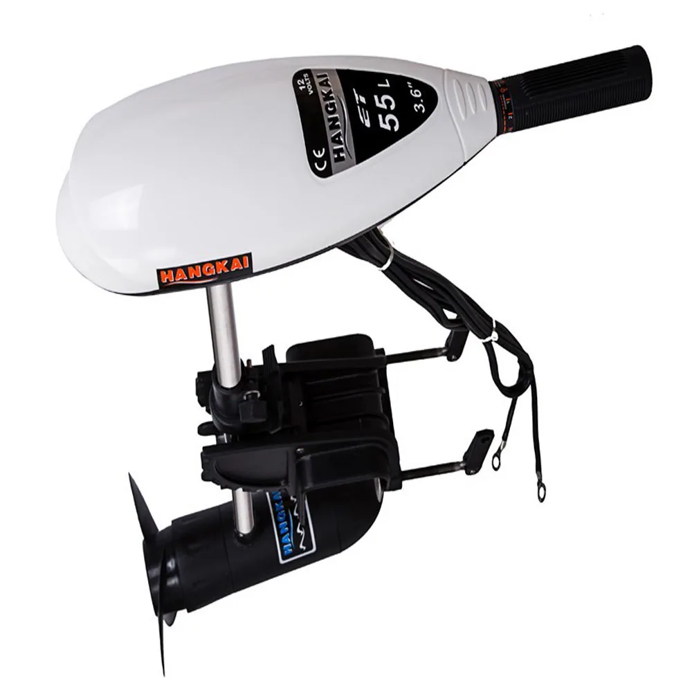 New Arrive Brand NEW HANGKAI 55 lbs 12V Trolling Motor ,Fishing Motor,Outboard Motor Full Warranty Salt and Fresh Water Use