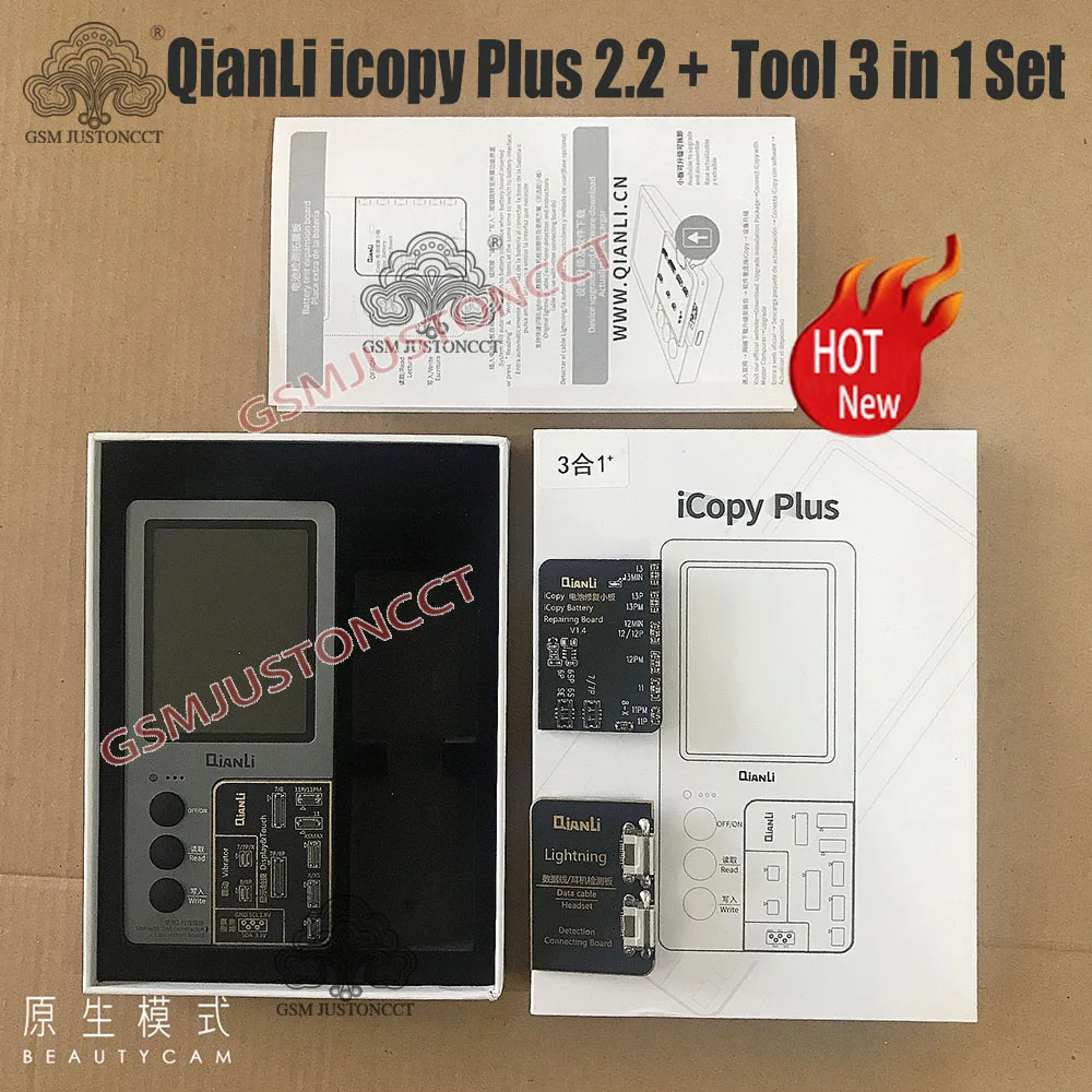 

Qianli ICopy Plus 2.2 LCD Screen Photometer Original Color Battery Repair Programmer for IPhone 12 11 Pro Max XR XSMAX XS 8P 8 7