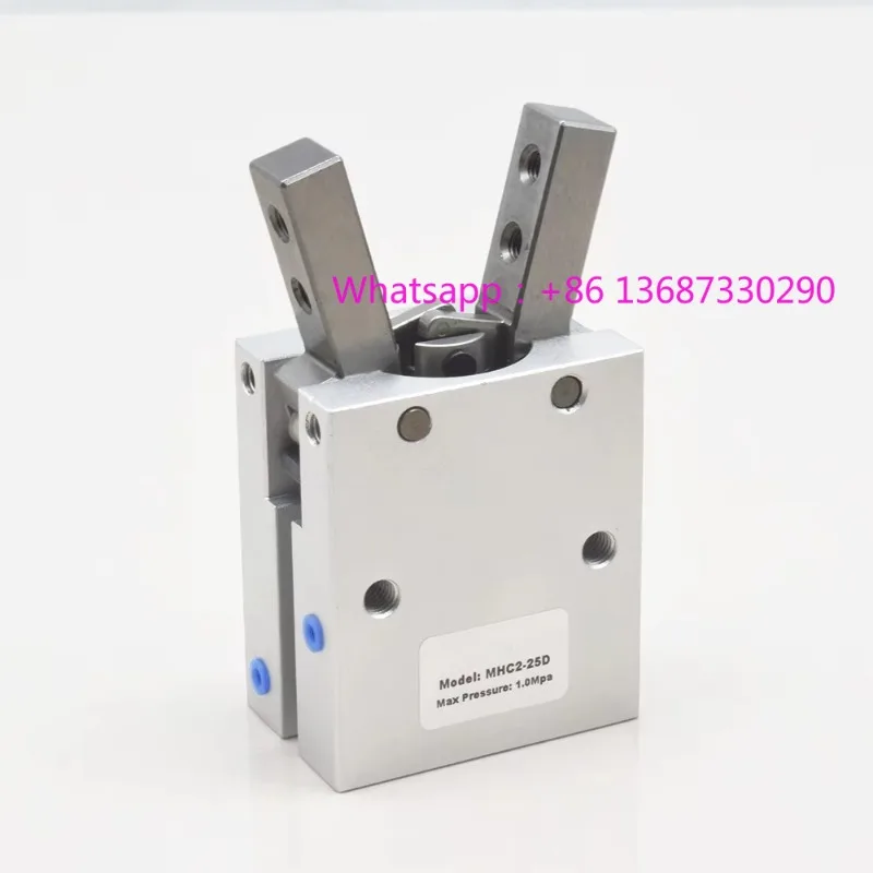 10d-16d-20d-25d-ダブルアクションフィンガーグリッピングシリンダー-グリッピングフィンガーシリンダー