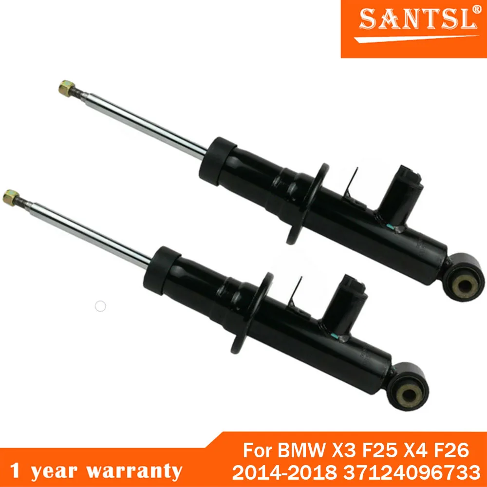 37124096733 37126799911 Rear Left Right Shock Absorbers EDC Fit For BMW X3 F25 X4 F26 2014-2018