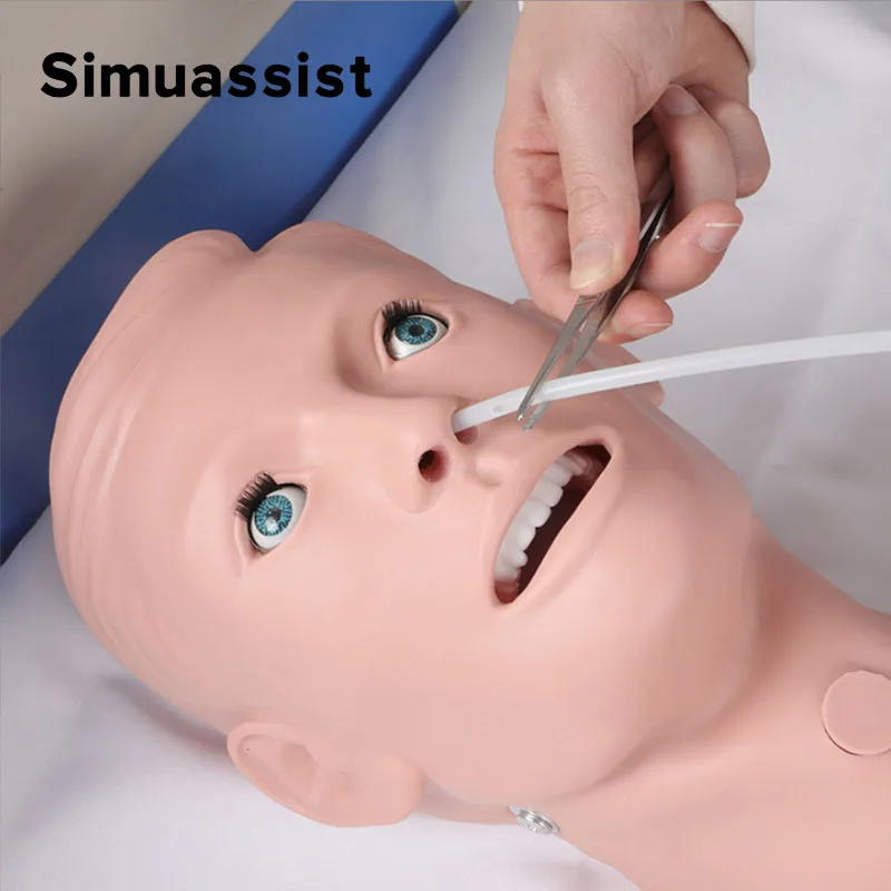 MultiFunctional Trauma Simulator Trauma Care Model Nursing Training Manikin Patient Care Simulator Medical Teaching Dummy