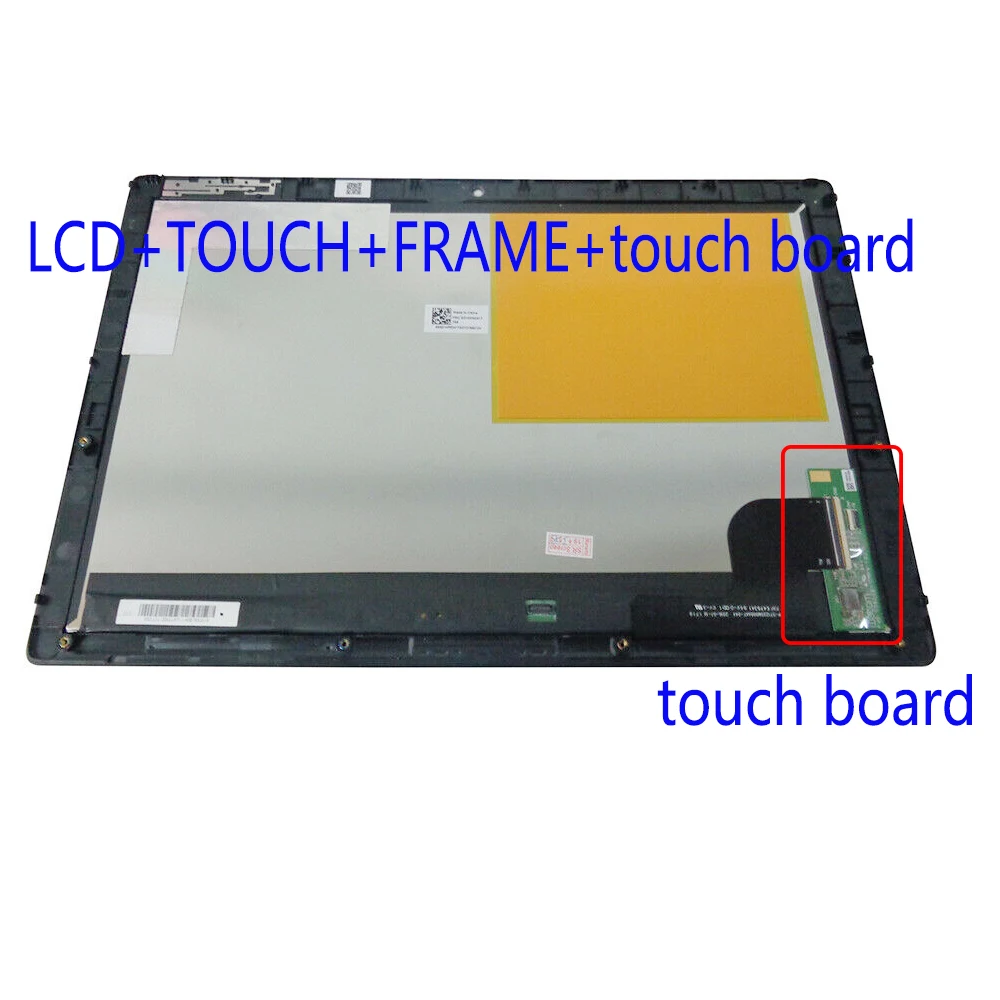 Original LCD For Lenovo IdeaPad MIIX510-12isk MIIX510-12 miix 510-12IKB 80XE LCD Display Touch Screen Digitizer Assembly Frame