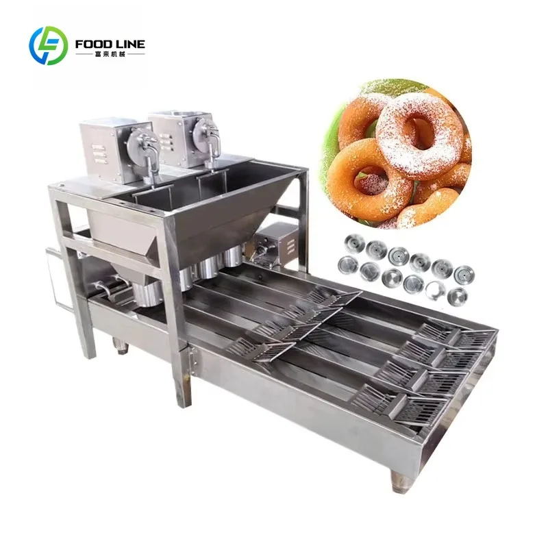 Auto Frying Street Food Doughnut Machine Mini Industrial Sweet Donut Maker Commercial OEM Customized