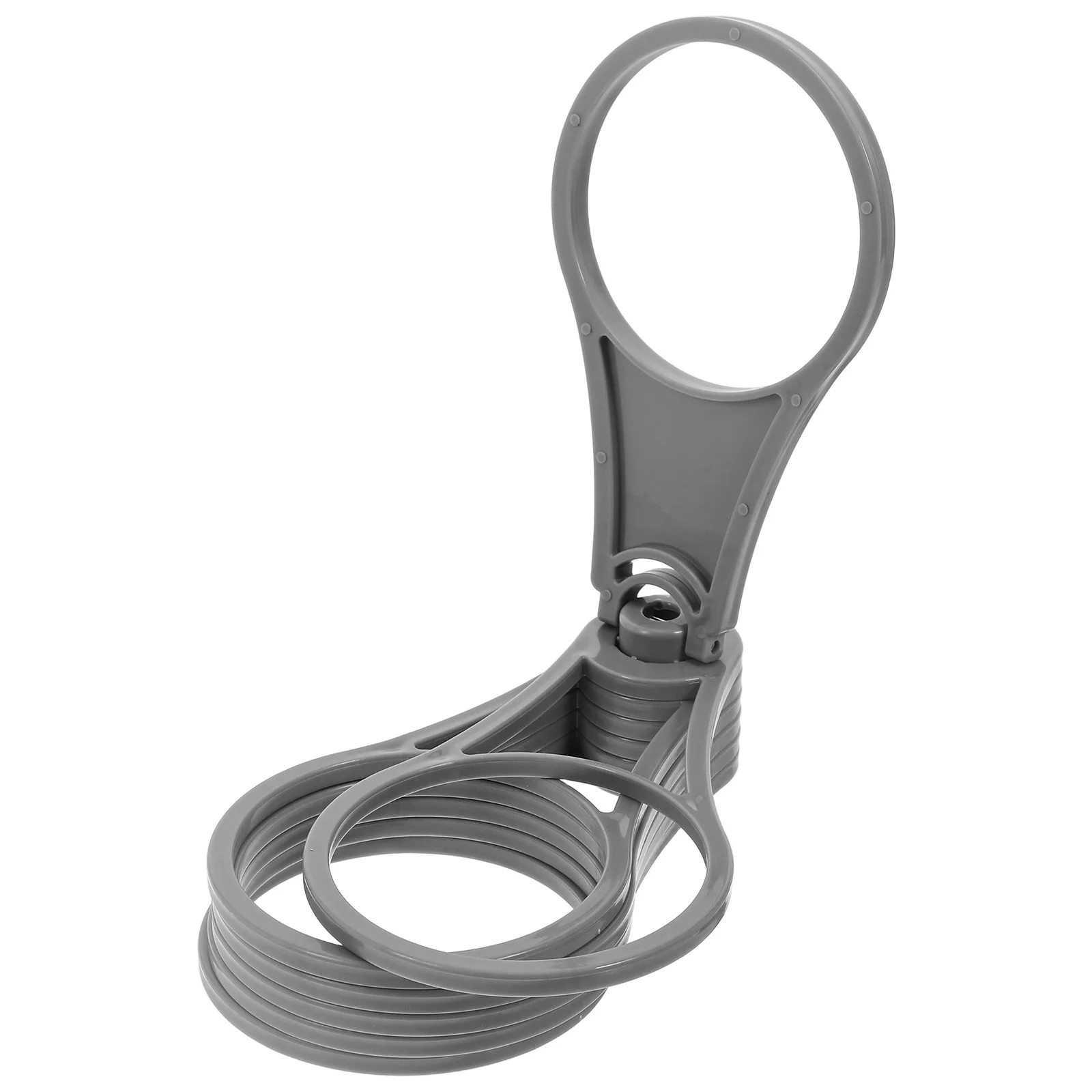 Portable Cup Holder Reusable Drink Carrier Plastic Caddy with Handle Glass Foldable Coffee