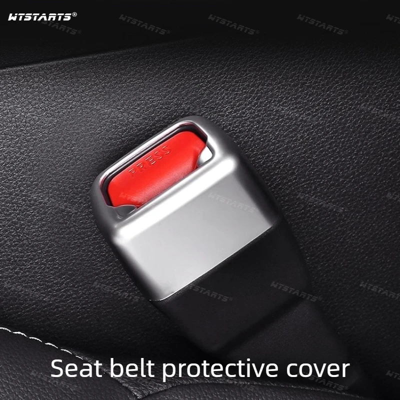 For Toyota Rav4 Seat belt buckle protector ABS Anti scratch and noise reduction protective cover Car Interior Accessories