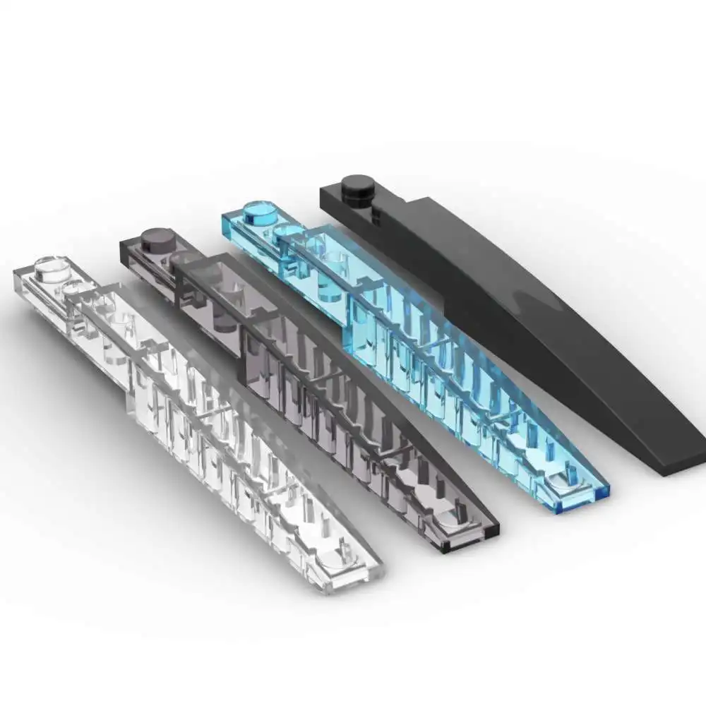 MOC 10PCS 85970 High-Tech Compatibile Curvo 10x1 Building Block Kit 13731 Pendenza di Mattoni Casa Castello Particelle Giocattolo di Festa Regalo Del Capretto