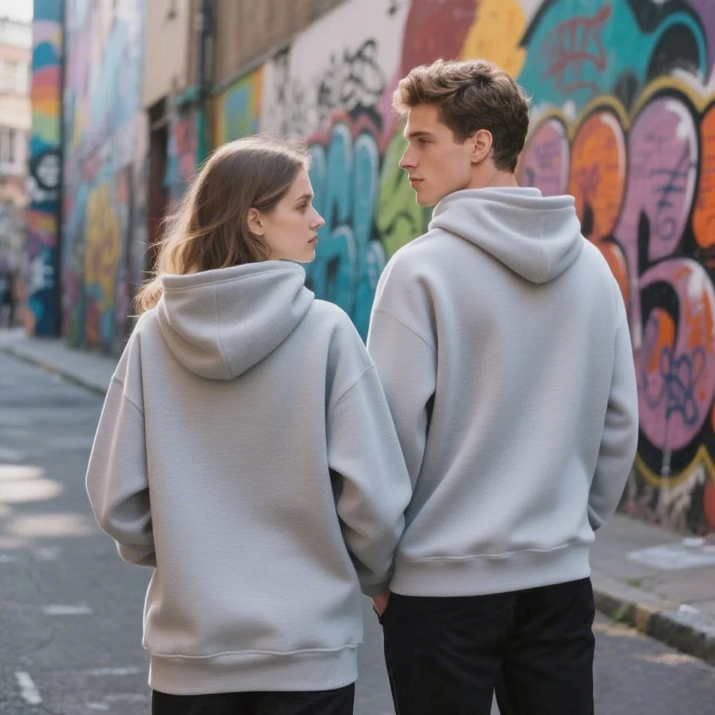 Premium Big Ear Dog Embroidery Sweatshirt | Y2K for Boys Girls - moletom masculinos nuevo Camping & Hiking Embroideried Hoodie