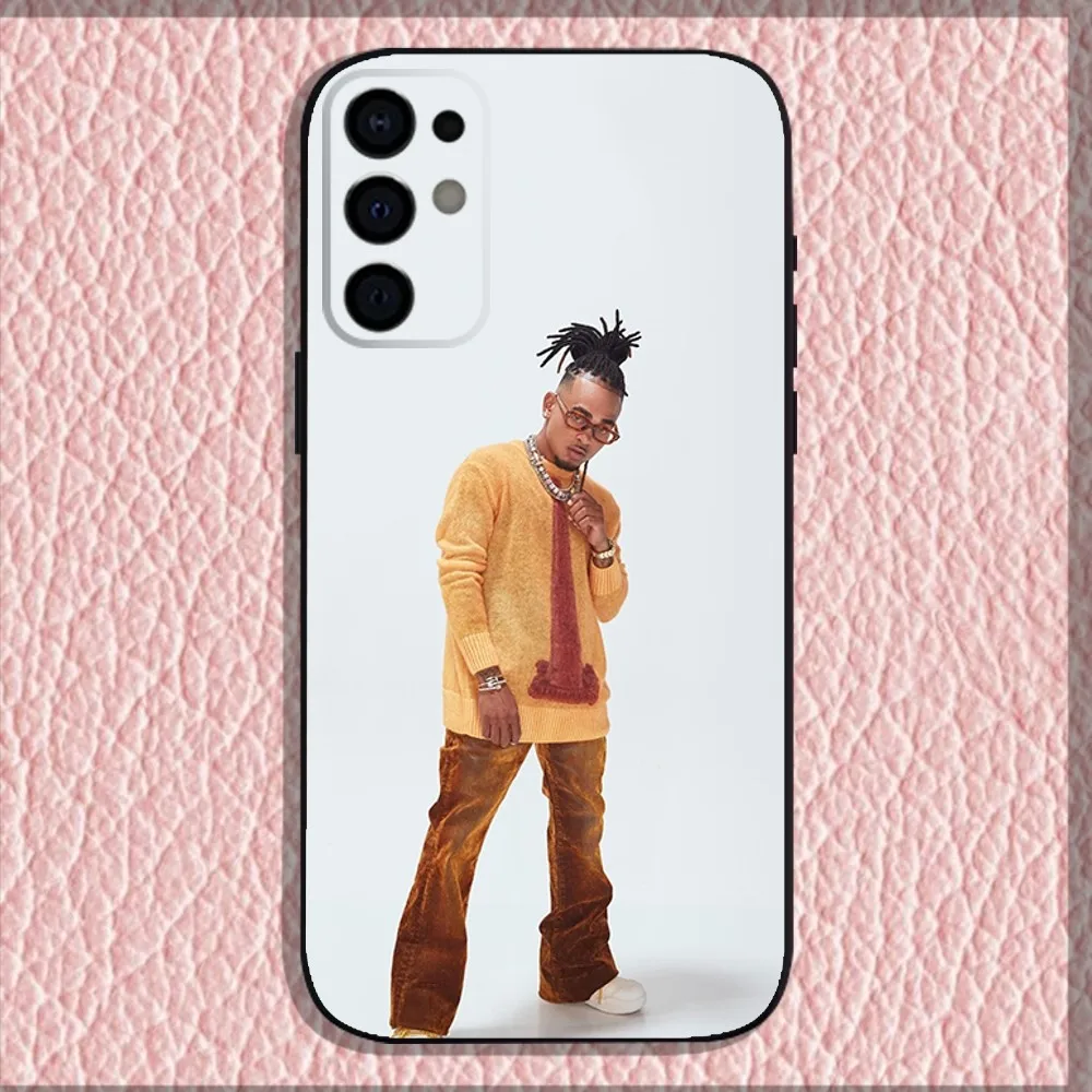 O-Ozuna Rapper  Phone Case For Samsung S24,S21,S22,S23,S30,Ultra,S20,Plus,Fe,Lite,Note,10,9,5G Black Soft Shell image 6