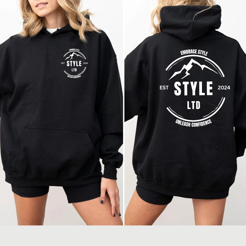 

Custom Logo Design Hoodie Company Logo Hooded Sweatshirt Personalized Logo Pullover Your Logo Here Team Create Your Graphic