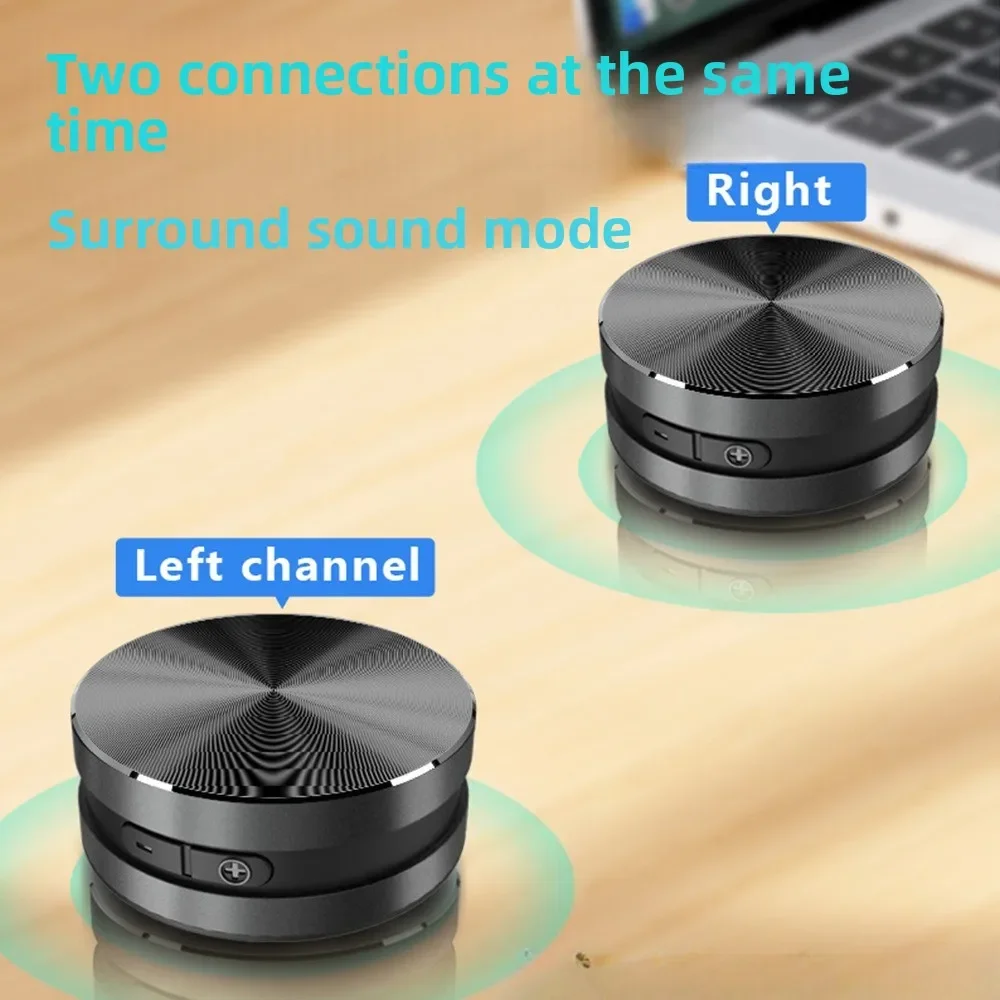 Stable Metal Waterproof Bone Conduction Bluetooth Audio Portable Magnetic Small Resonance Speaker Bone Conduction Sound Effect