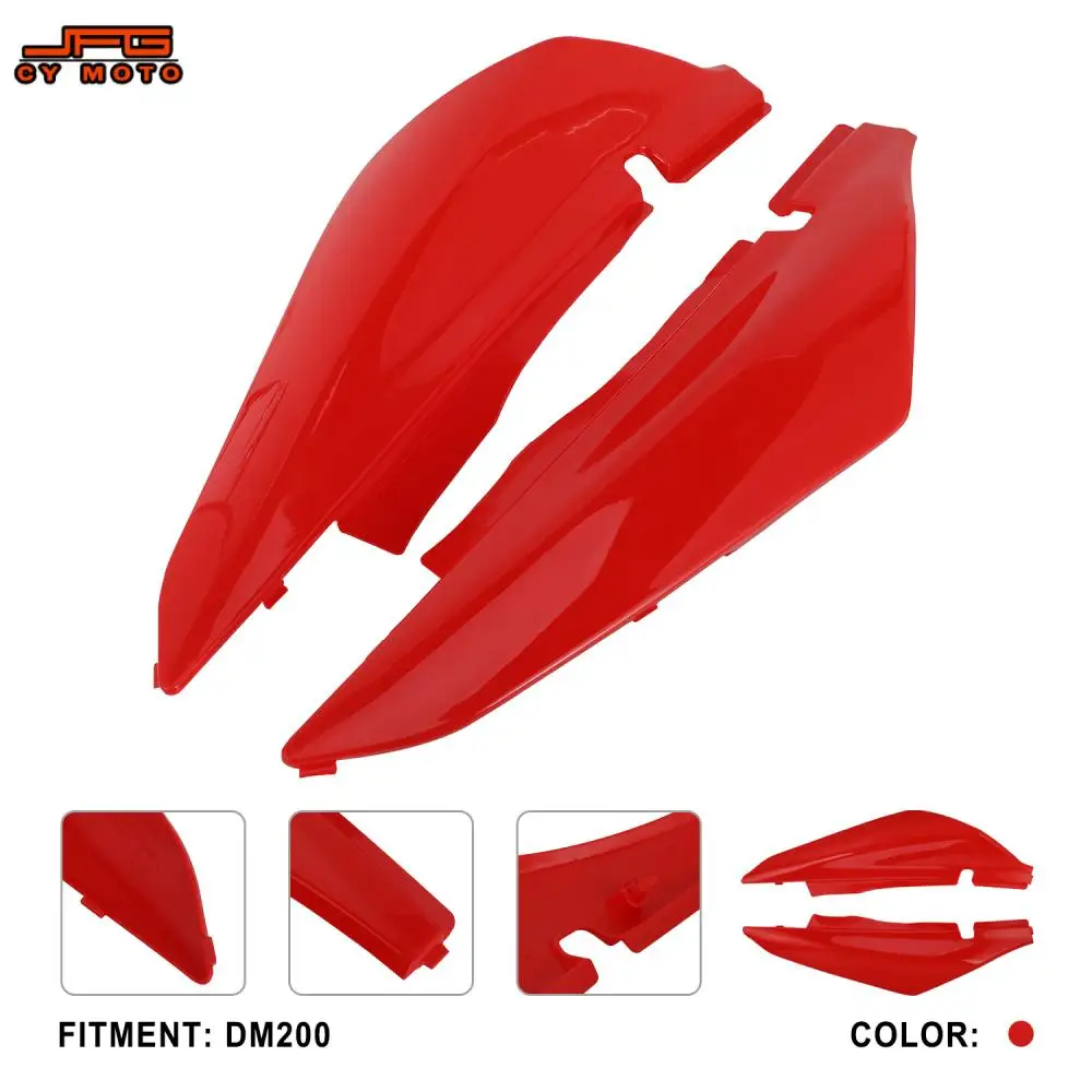 

Professional For Italika DM 200 Moto Plastic Rear Side Cover Fairing Kit Set Off-Road Accessories Electric Dirt Pit Bike