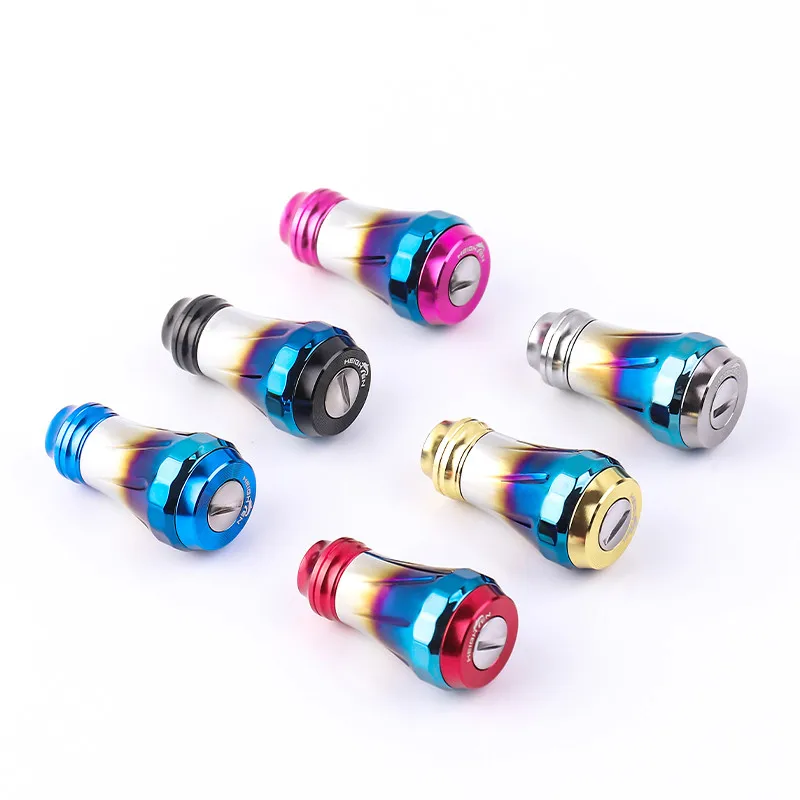 

Modified Luya gradual change water drop wheel drum wheel spinning wheel grip ball fishing DIY aviation aluminum