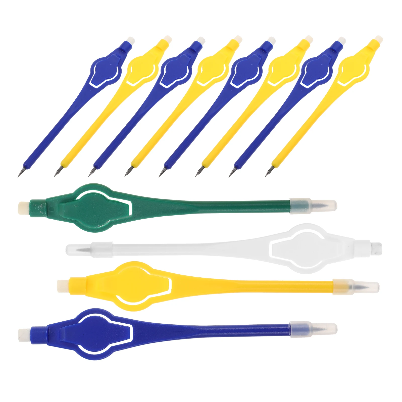 20 قطعة من أقلام الرصاص الممحاة للجولف مع أقلام تتبع التسجيل لسطح المكتب الفاخر للأطفال