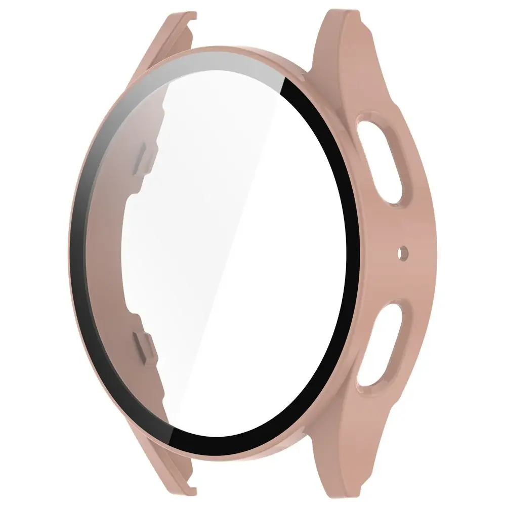 PC+Tempered Protective Case Anti-Scratch Smart Watch Screen Protector Full Coverage for Samsung Galaxy Watch 7 40/44MM
