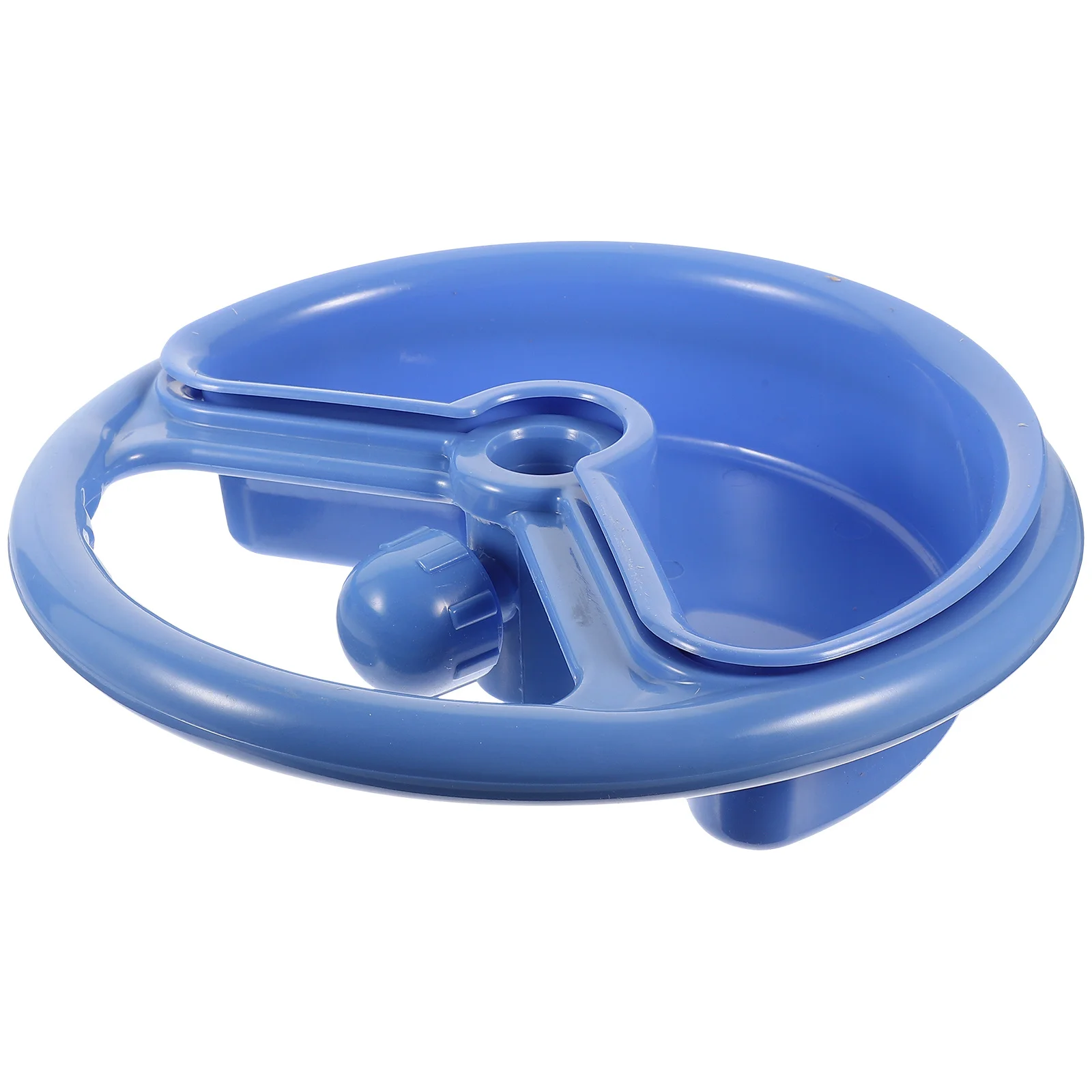 プラスチック製収納トレイ ブルー輸液スタンドアクセサリー 病院点滴スタンド収納ホルダー 医療用プラスチックプレート