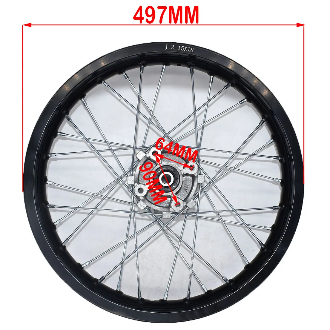 Motorcycle 2.15-18 inch Rear Rims Aluminum Alloy  Wheel Rims 2.15-18\