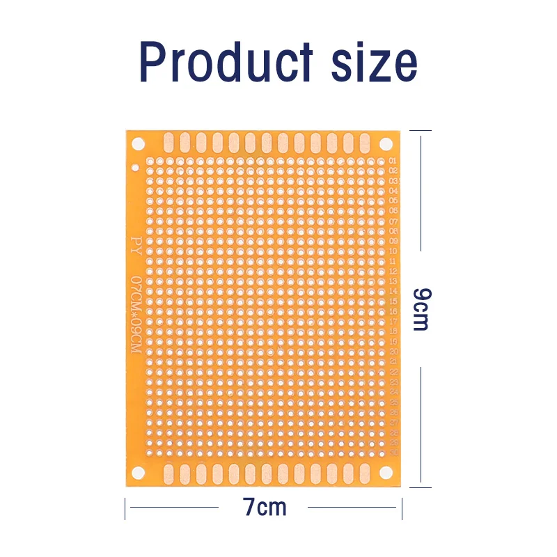 5PCS/10PCS Prototype Board PCB  2.5x6.4CM 5x7CM 7x9CM 9x15CM  DIY Universal Circuit Board Single Sided PCB