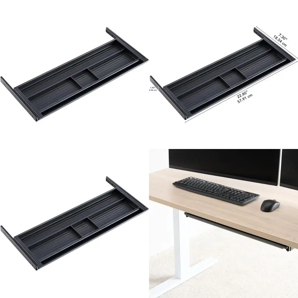 

Black Under-Desk Storage Drawer by Bush Business Furniture, Office Accessories for Commercial Use