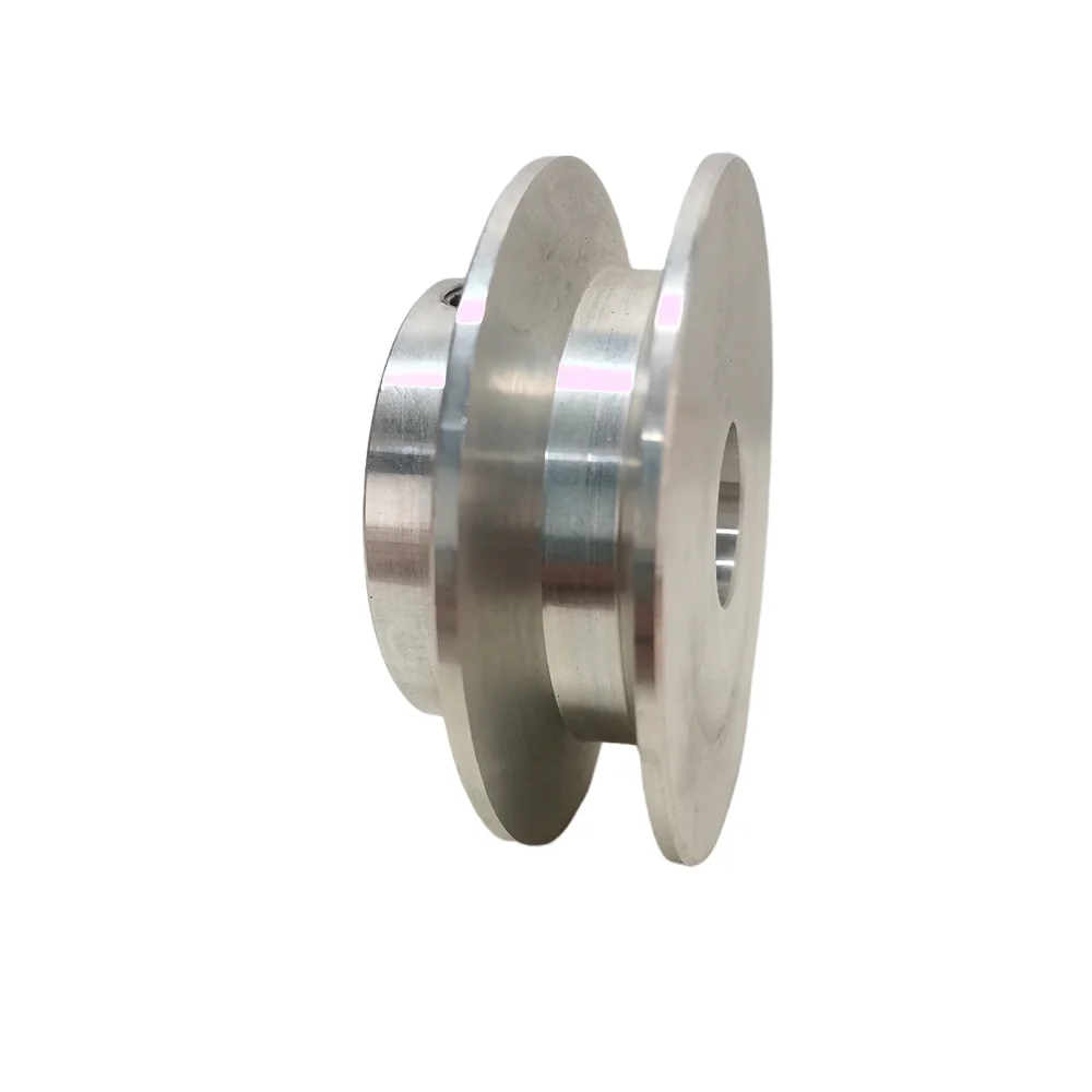 Single Groove Wheel  OD 2.36" 60mm Bore 8-25mm V-Belt Sheave A T ype Belt Section For  Driveline Systems Aluminum Alloy  V-Belt