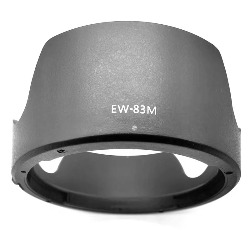 EW83M ดอกไม้ฝาครอบเลนส์กล้อง 77 มม.สําหรับ Canon EW-83M EF 24-105 3.5-5.6 4L Is II USM