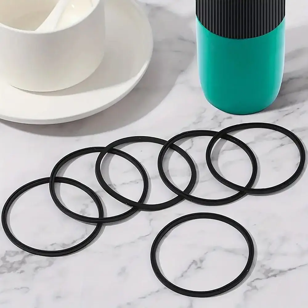 1/4pcs Great Sealing Effect Tumbler Lid Gasket Waterproof 16oz & 20oz Travel Mug Cup Leak-proof Gasket Silicone